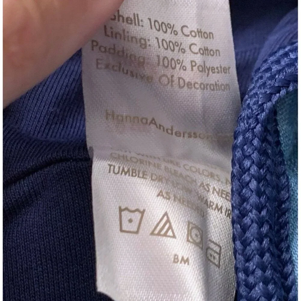 NWOT Hanna Andersson baby hooded jacket 12-18 months or 18-24 months